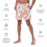 ECO MEN'S SWIM SHORTS | PINK DELICA - PINKCOLADA