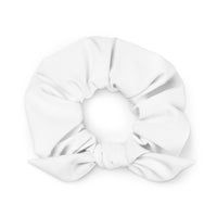 ECO SCRUNCHIE - WHITE - PINKCOLADA