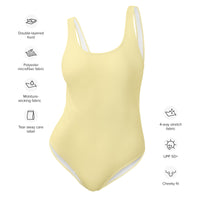 FLORIDA ECO ONE PIECE SWIMSUIT - BANANA - PINKCOLADA