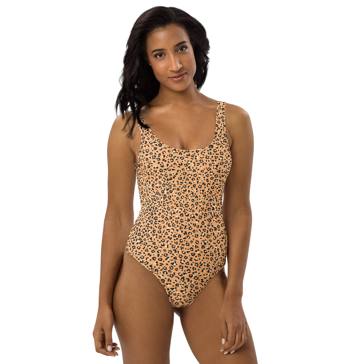 FLORIDA ECO ONE PIECE SWIMSUIT - ORANGE LEOPARD - PINKCOLADA