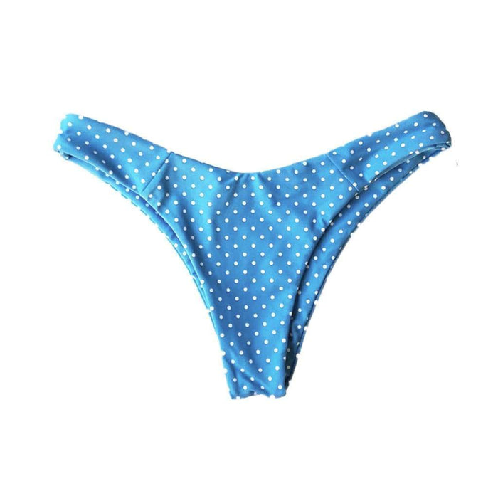 MALDIVES BIKINI BOTTOMS IN BLUE SPRINKLE - PINKCOLADA