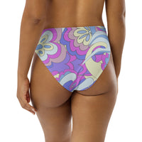 MIAMI ECO HIGH WAISTED BIKINI BOTTOM | LIMA DELICA - PINKCOLADA