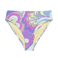 MIAMI ECO HIGH WAISTED BIKINI BOTTOM | LIMA DELICA - PINKCOLADA