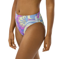 MIAMI ECO HIGH WAISTED BIKINI BOTTOM | LIMA DELICA - PINKCOLADA