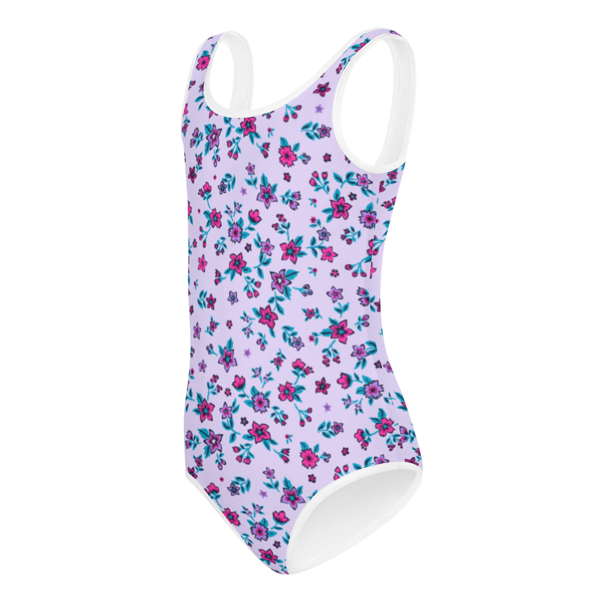 SOFIA KIDS SWIMSUIT | LILAC GARDEN - PINKCOLADA