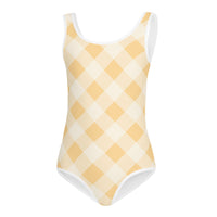 SOFIA KIDS SWIMSUIT | SUNRISE GINGHAM - PINKCOLADA